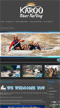 Mobile Screenshot of karoo-river-rafting.co.za